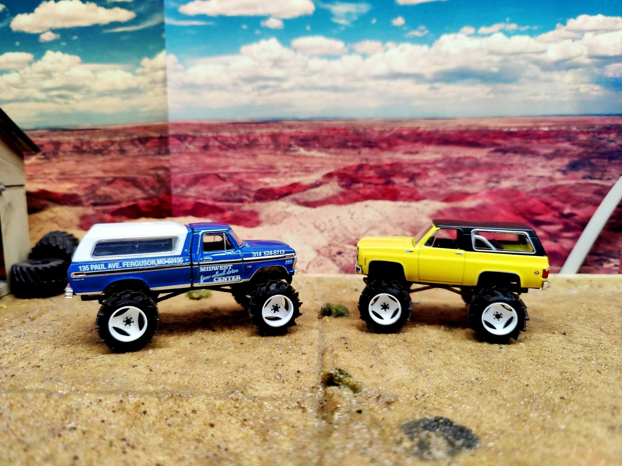 3 or 4 Spoke 53" Tires