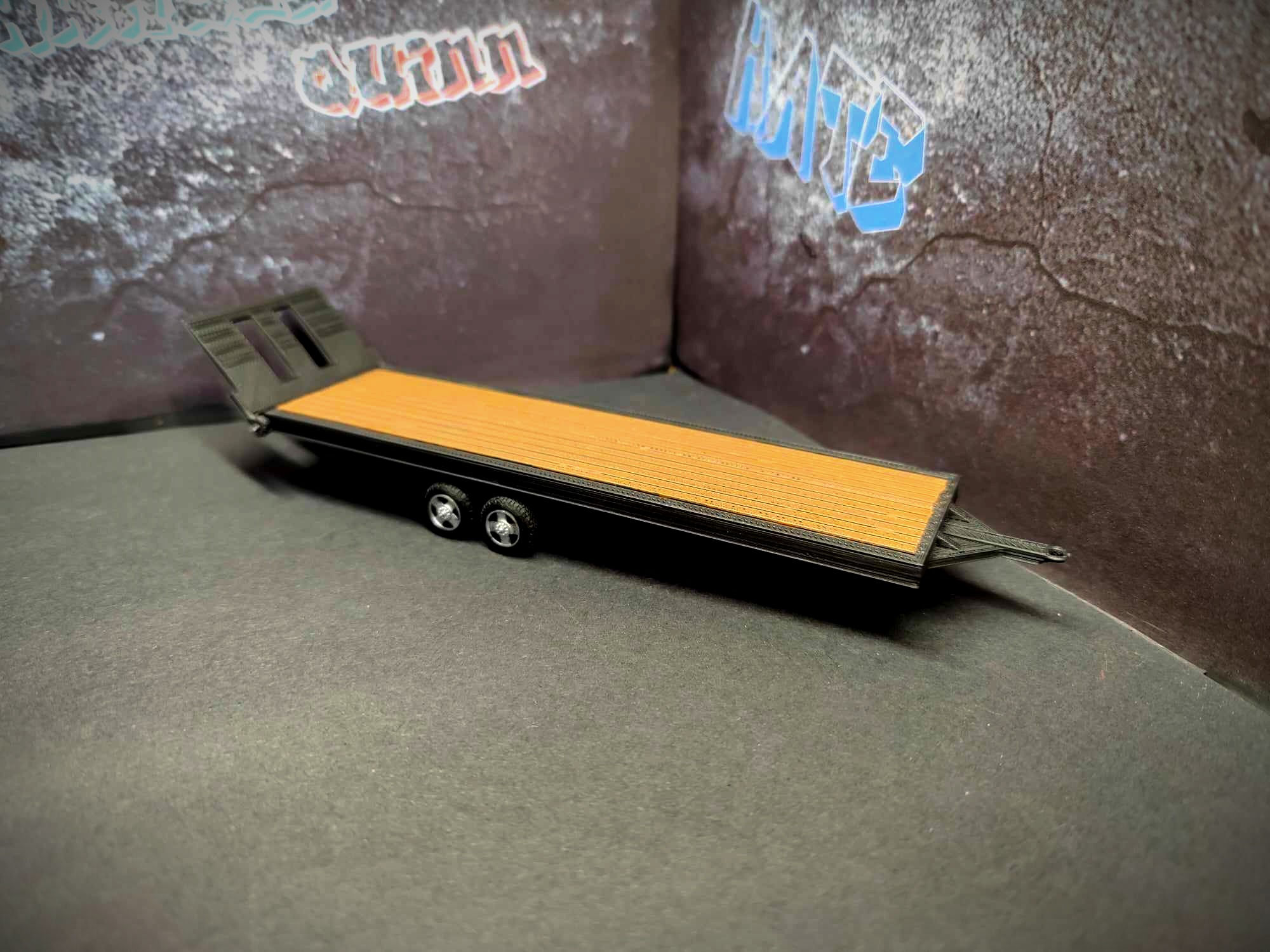 Deck Over Bumper Pull Trailer