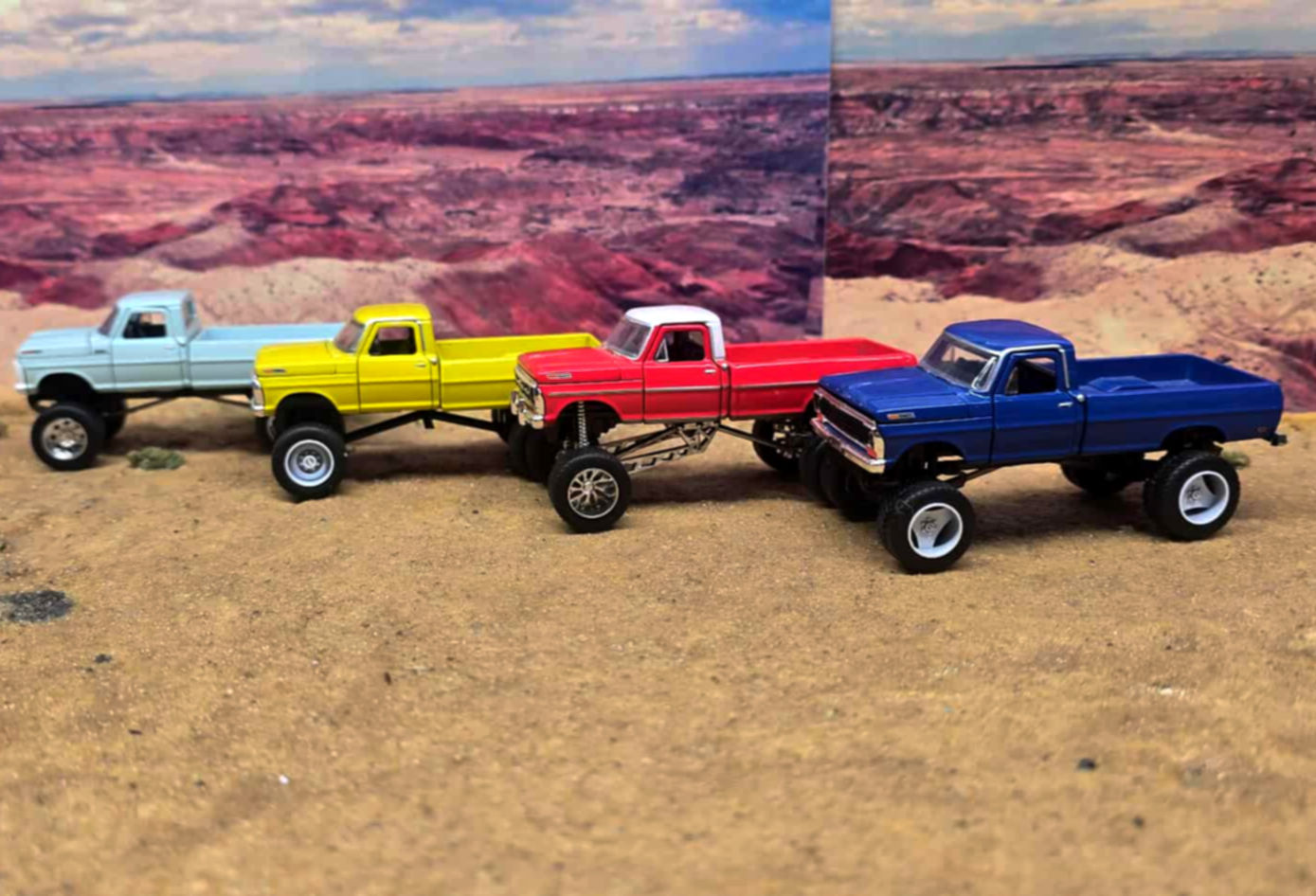 43" Rubber MTs (4 Rim Styles)