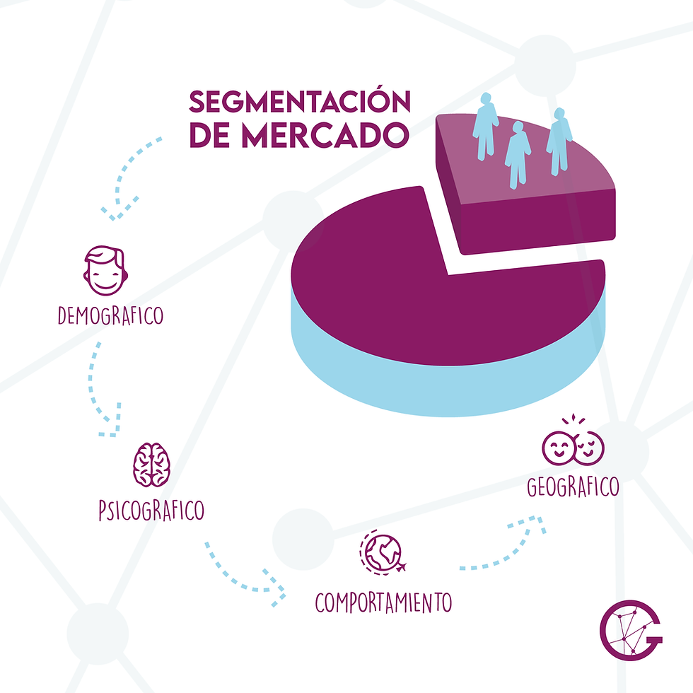 Tipos de segmentación de mercado