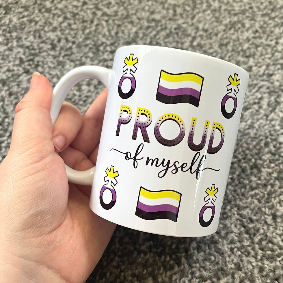 Thumbnail: Proud Of Myself Pride Mugs