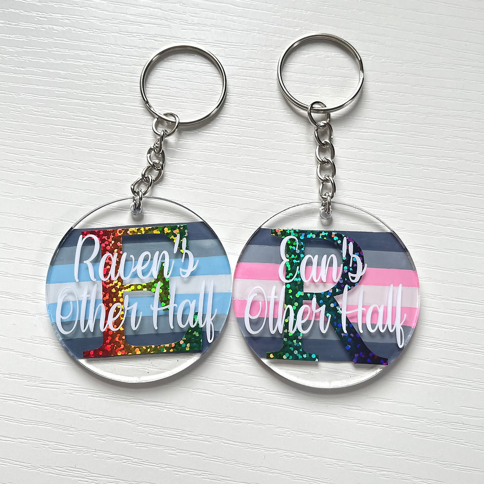 Thumbnail: LGBTQ+ Matching Keyrings