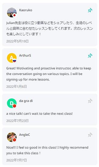 student reviews of jouzu juls online japanese lesson