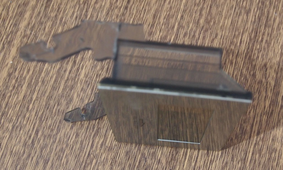 Amstrad 7070 cassette player lid, 3DGT customer project