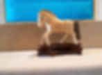 Chinese Carved Ivory Set Of The Eight Horses Of Emperor MuWang
