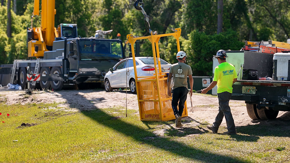 Sky Limit Crew onsite with Verizon Cell Tower