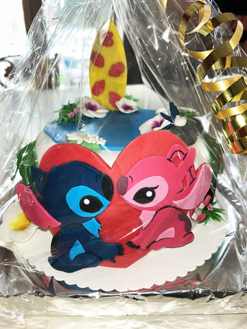 cake design gateau pate a sucre lilo et stitch angel traiteur var bouches du rhone karale evenement