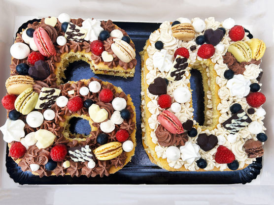 Gâteau Chiffre Number Cake Nans-les-Pins Var