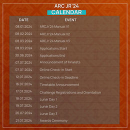 ARC Jr. '24 Calendar Unveiled!