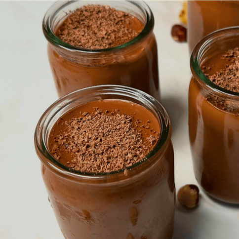Crème chocolat noisette façon Danette : la recette rapide, sans lactose et ultra fondante