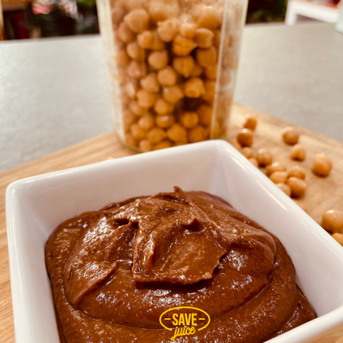 Pâte à tartiner au chocolat ...aux pois chiches!