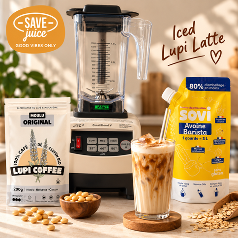 Iced Lupi Coffee & Avoine Barista