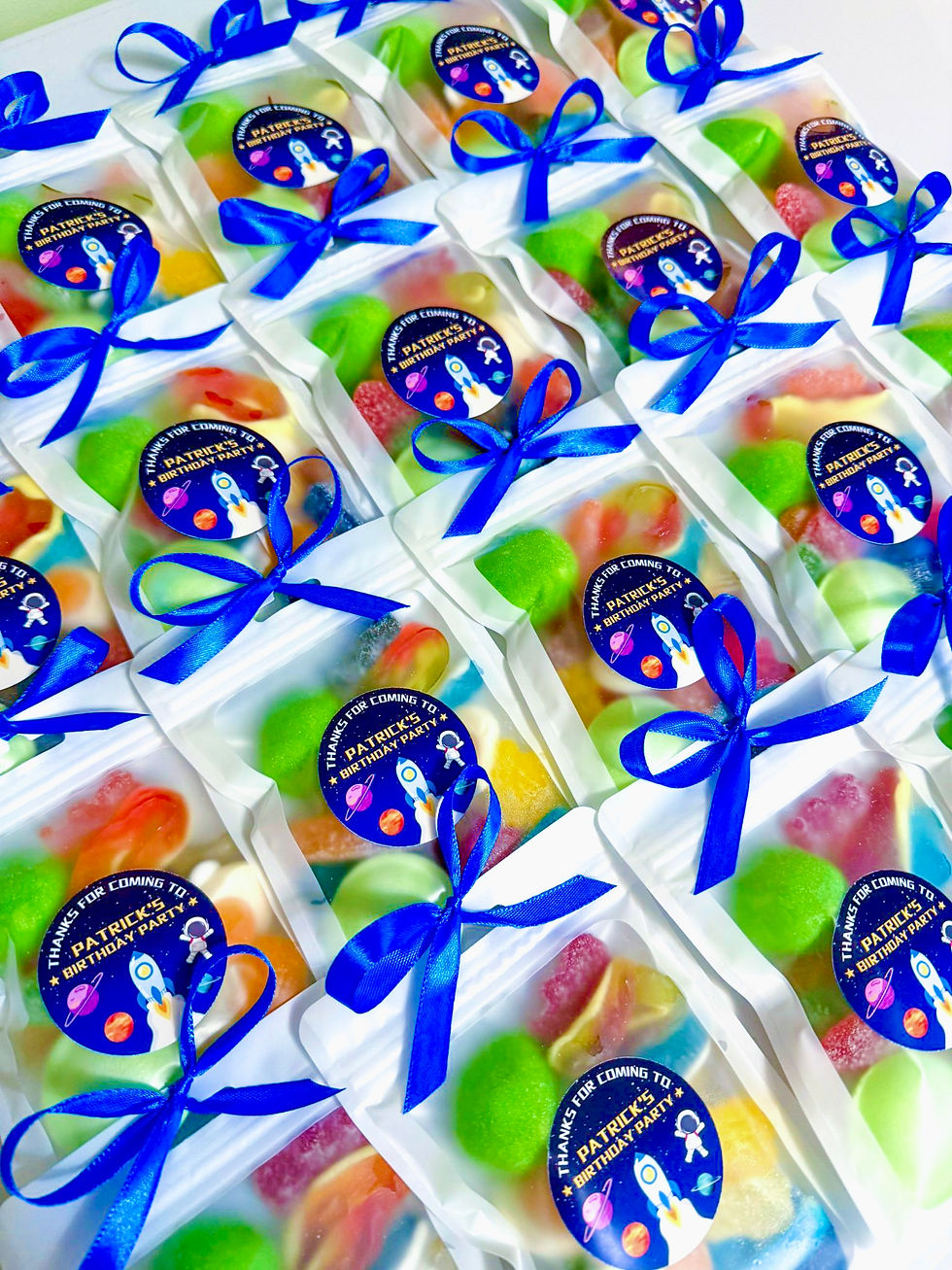 Thumbnail: Personalised Party Pouch - White