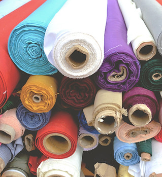 Fabric Rolls Display