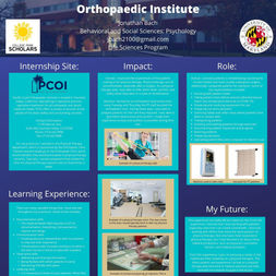 A Hands-On Experience at Pacific Coast Orthopaedic Institute by Jonathan Bach