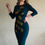 תמונה ממוזערת: Elegant Midi Dress With Flower Details