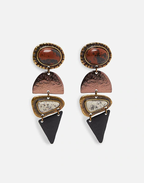 Thumbnail: Bohemian Dangle Earrings