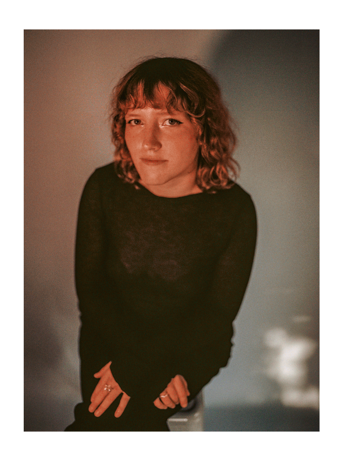 GIF of stacking images featuring portraits of Carly