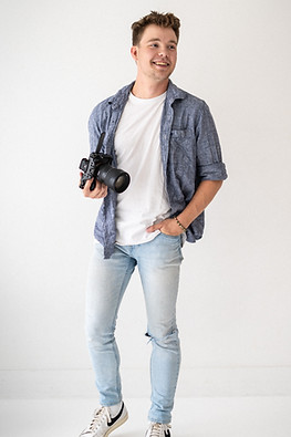 Aiden Davis with camera