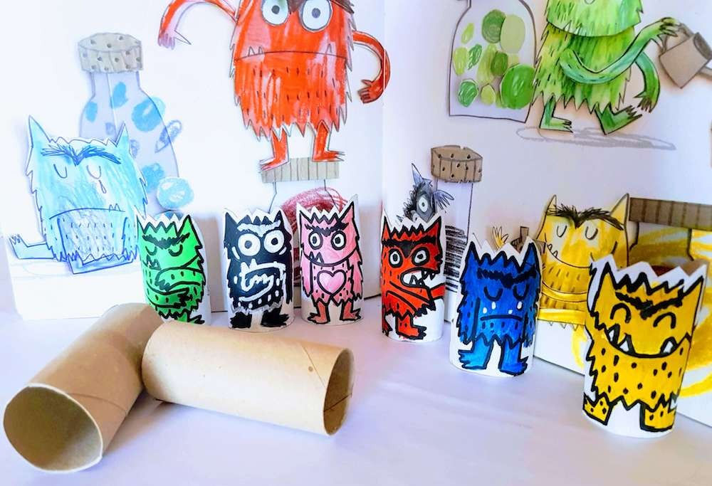 The Colour Monster craft activities