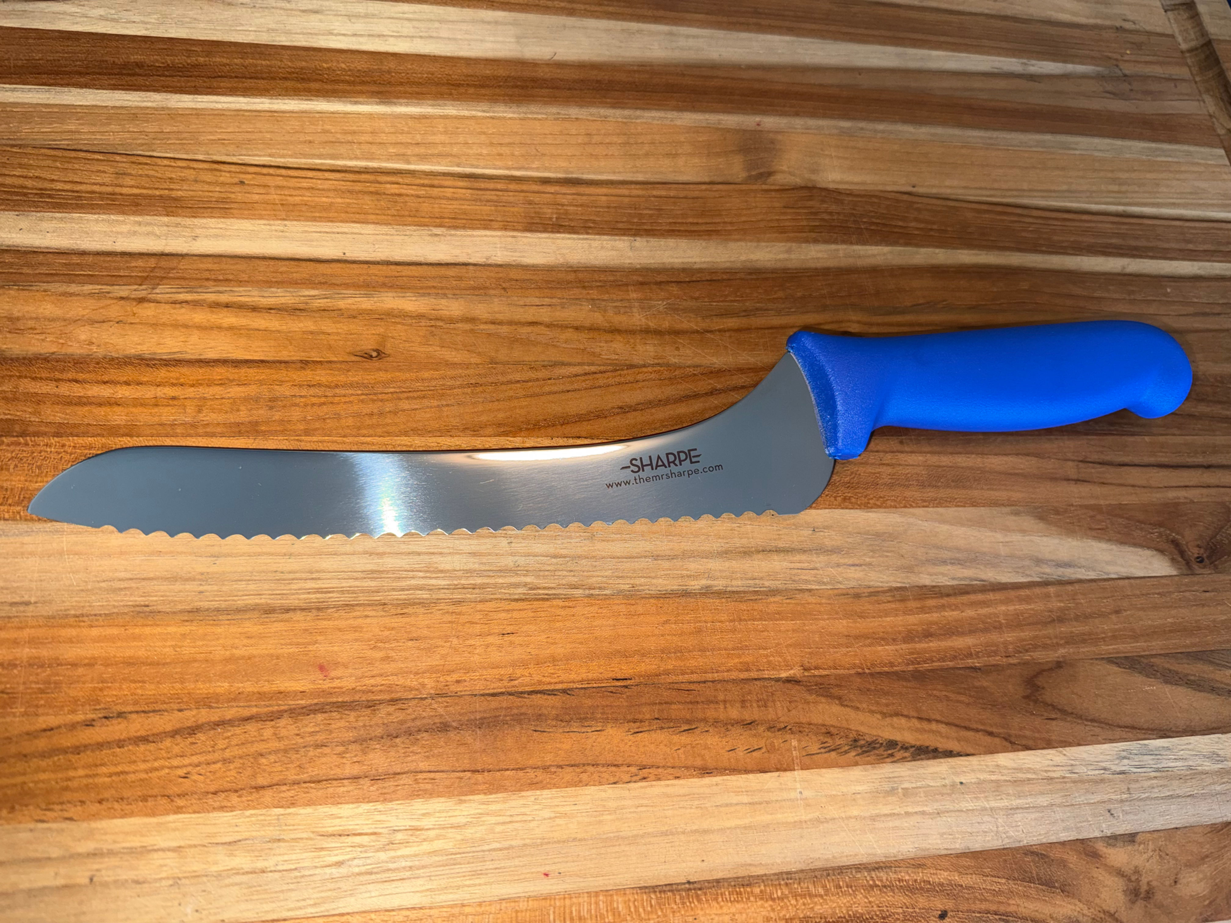Knife Serrated  9” Offset Handle 