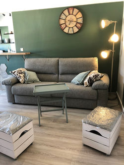 un Canapé convertible en vrai lit 160