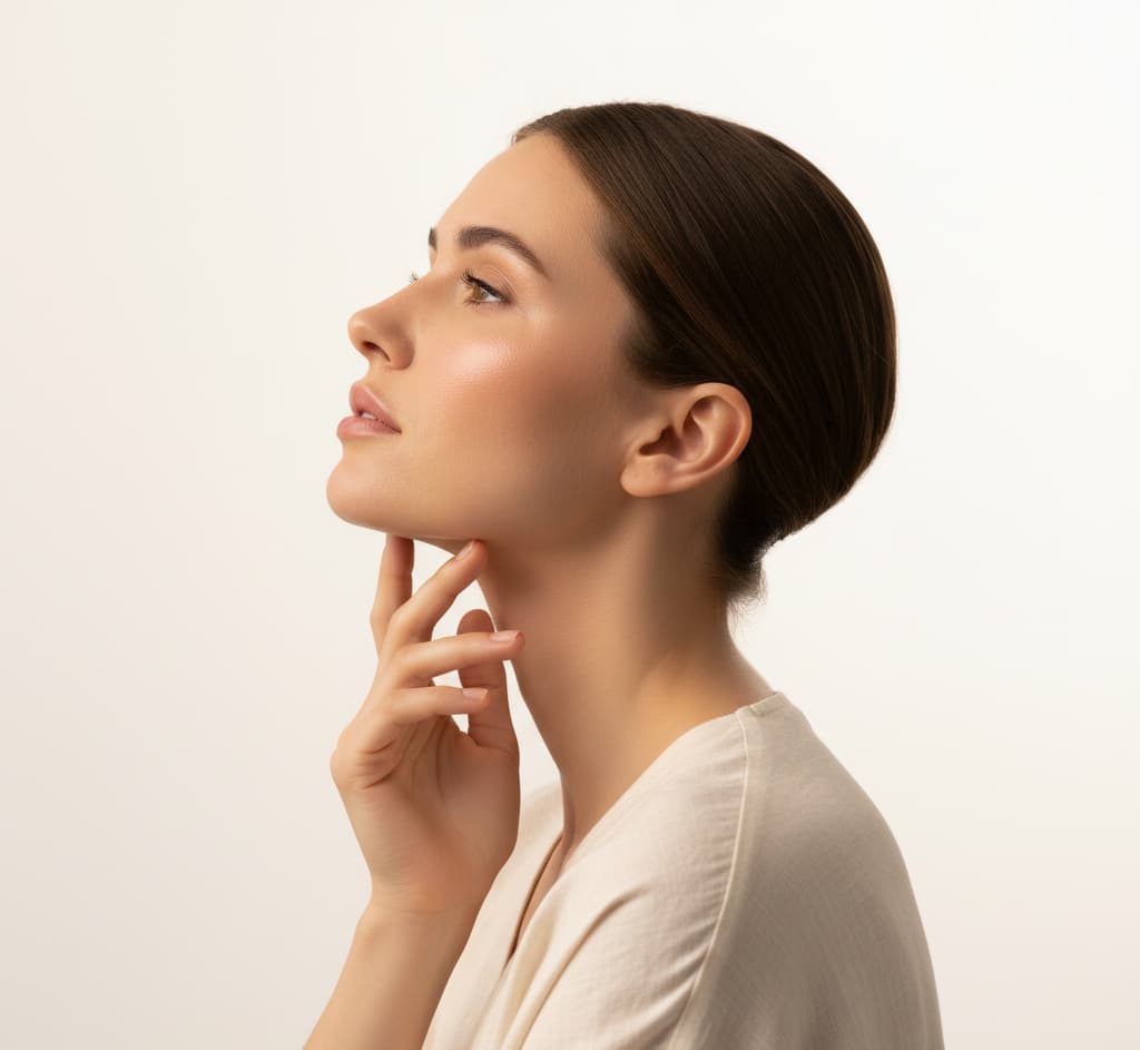 Woman considering facial rejuvenation options including PRP bio-fillers and collagen-stimulating injectables