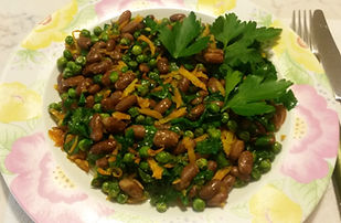 Веганская кухня. Вегетарианская кухня. Веганские рецепты. Вегетарианские рецепты. Веганские блюда с фото. Вторые блюда. Горошек и морковь с фасолью