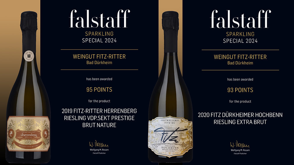 Sparkling Riesling Top rating for our Riesling sparkling wine