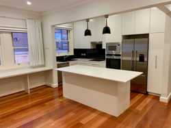 Kitchen and study area