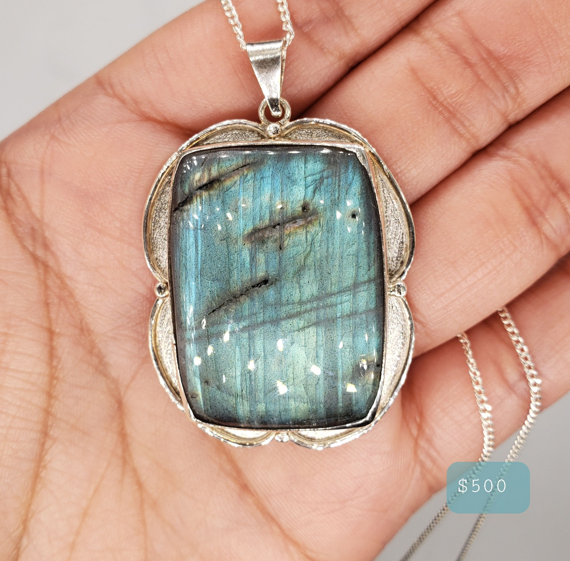 Dije con Labradorita