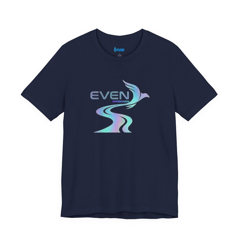 Thumbnail: The River Runs Free Tee — EVEN Riverboards Graphic T-Shirt