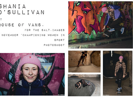 CHAMPIONING WOMEN IN SPORT NOVEMBER PHOTOSHOOT - SHANIA O'SULLIVAN.