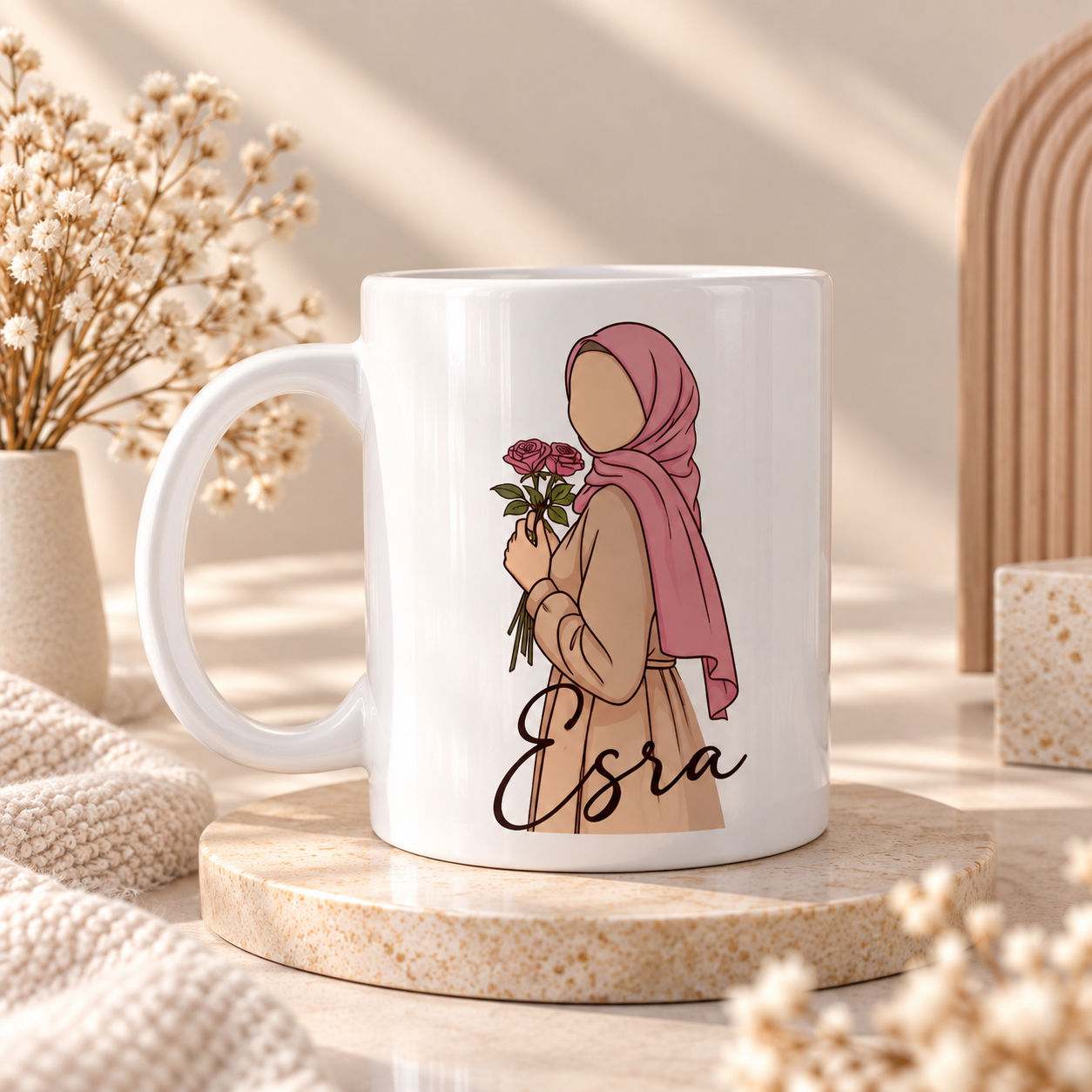 Gepersonaliseerde Mok met Illustratie en Naam
