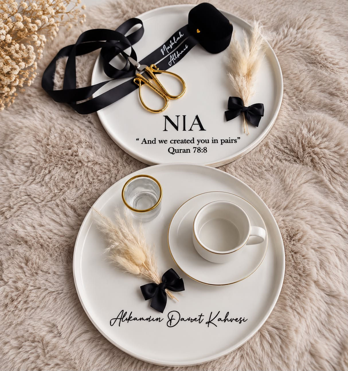 Luxe Verlovingsset & Koffieset met Naam