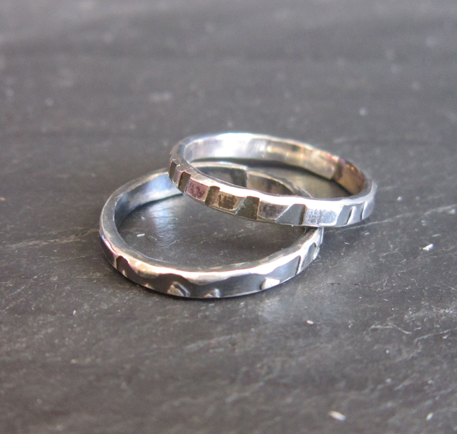 Mark Ehrmann Sterling Silver Rings - Oxidized