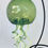Thumbnail: Boise Art Glass jellyfish in green