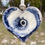 Thumbnail: Lois Sharpe Blues Heart Ornaments