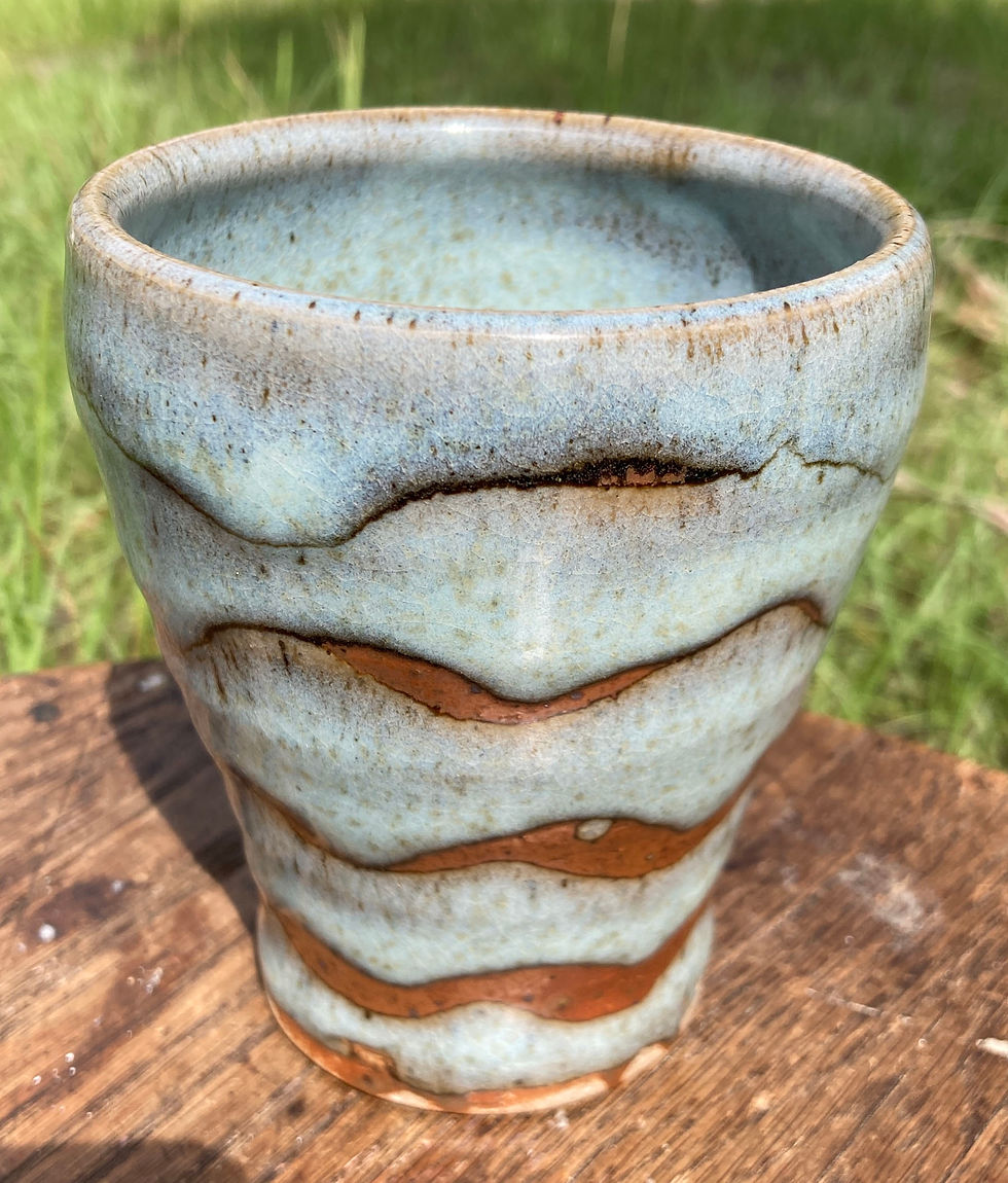 Thumbnail: Hooker Pottery Tumblers
