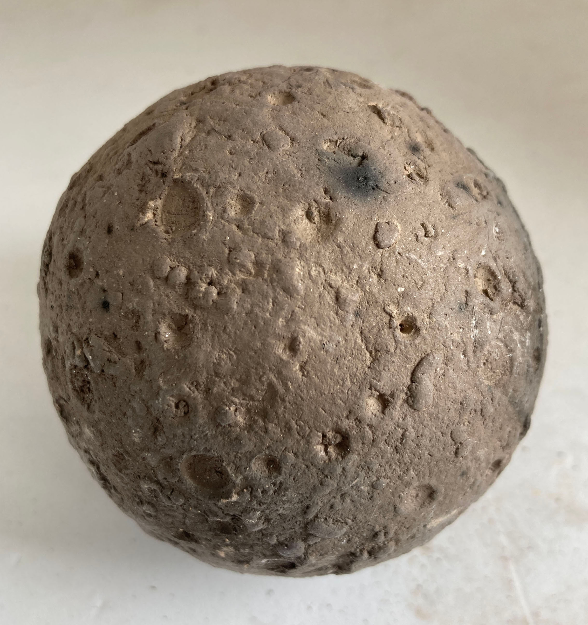 Galloway Pit Fired Rattle - Moon