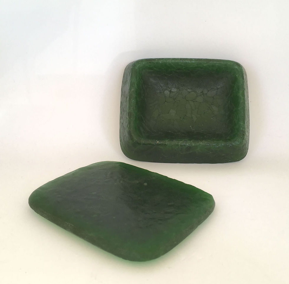 Thumbnail: Fesperman Pâte de Verre Glass Box