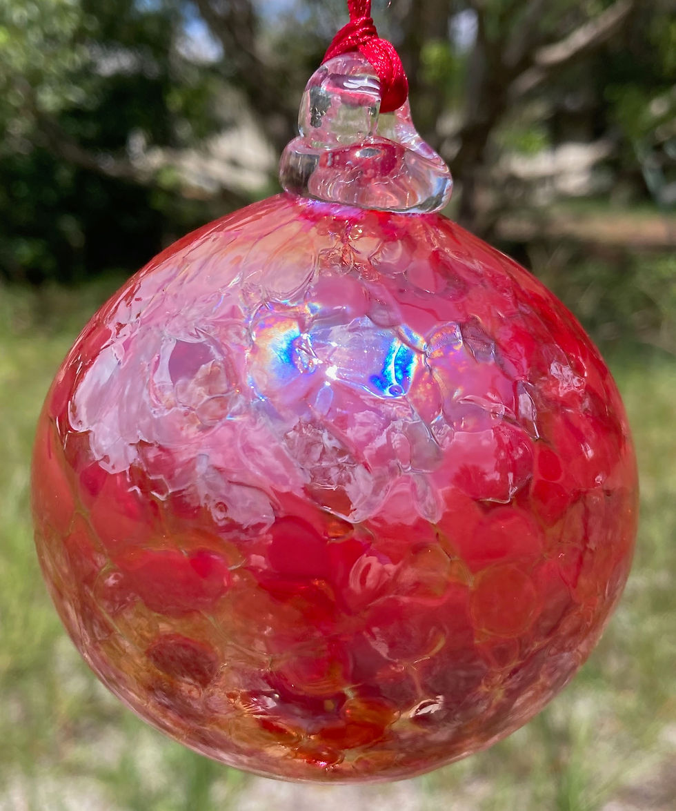 Thumbnail: Virgil Blown Glass Small Ornaments