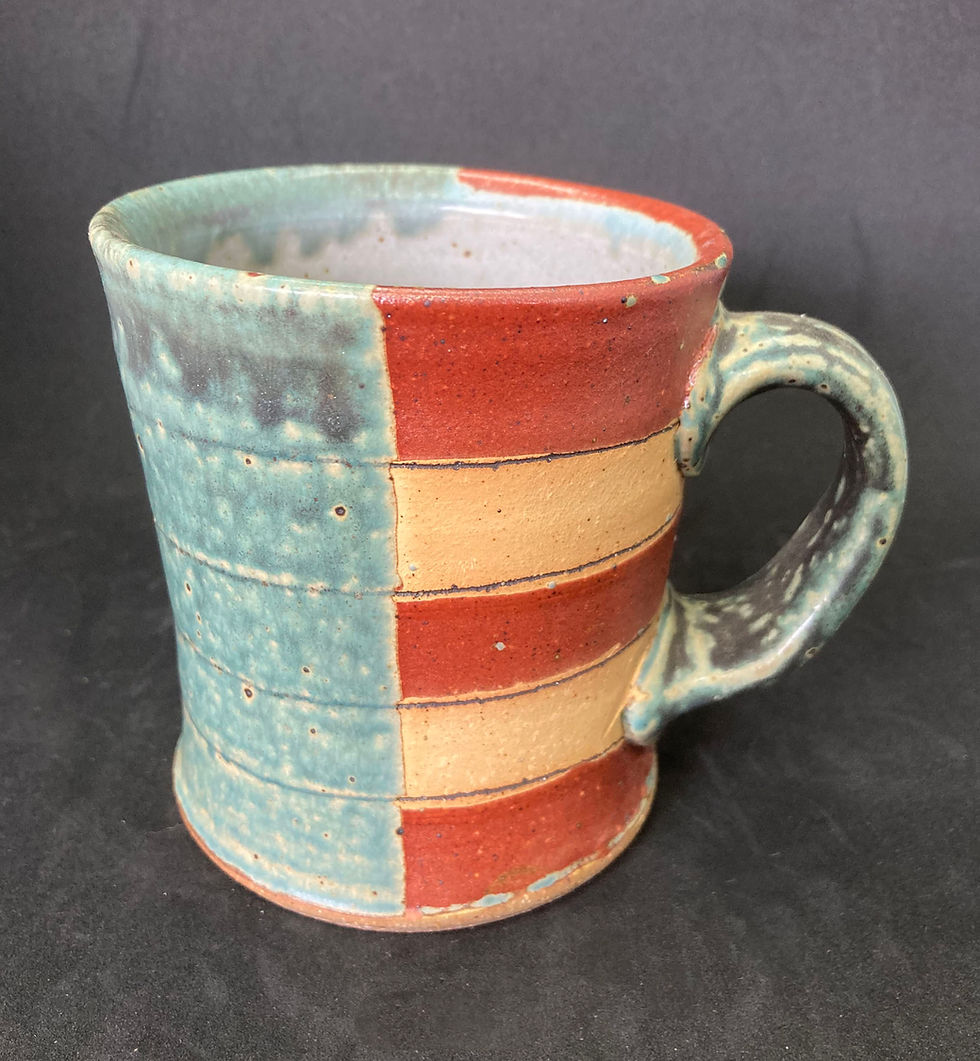 Thumbnail: Marty Fielding Striped Mugs