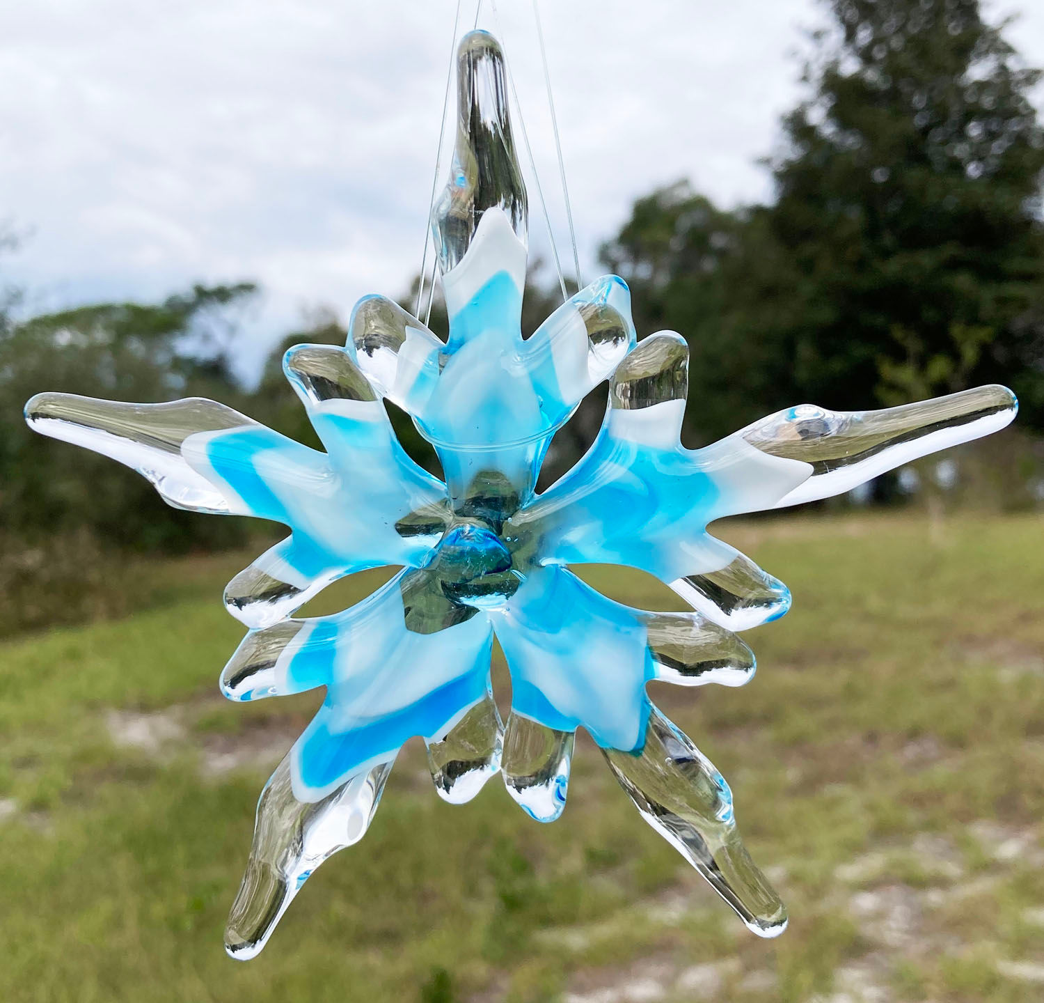 Three Crow Studios Snowflake Ornament