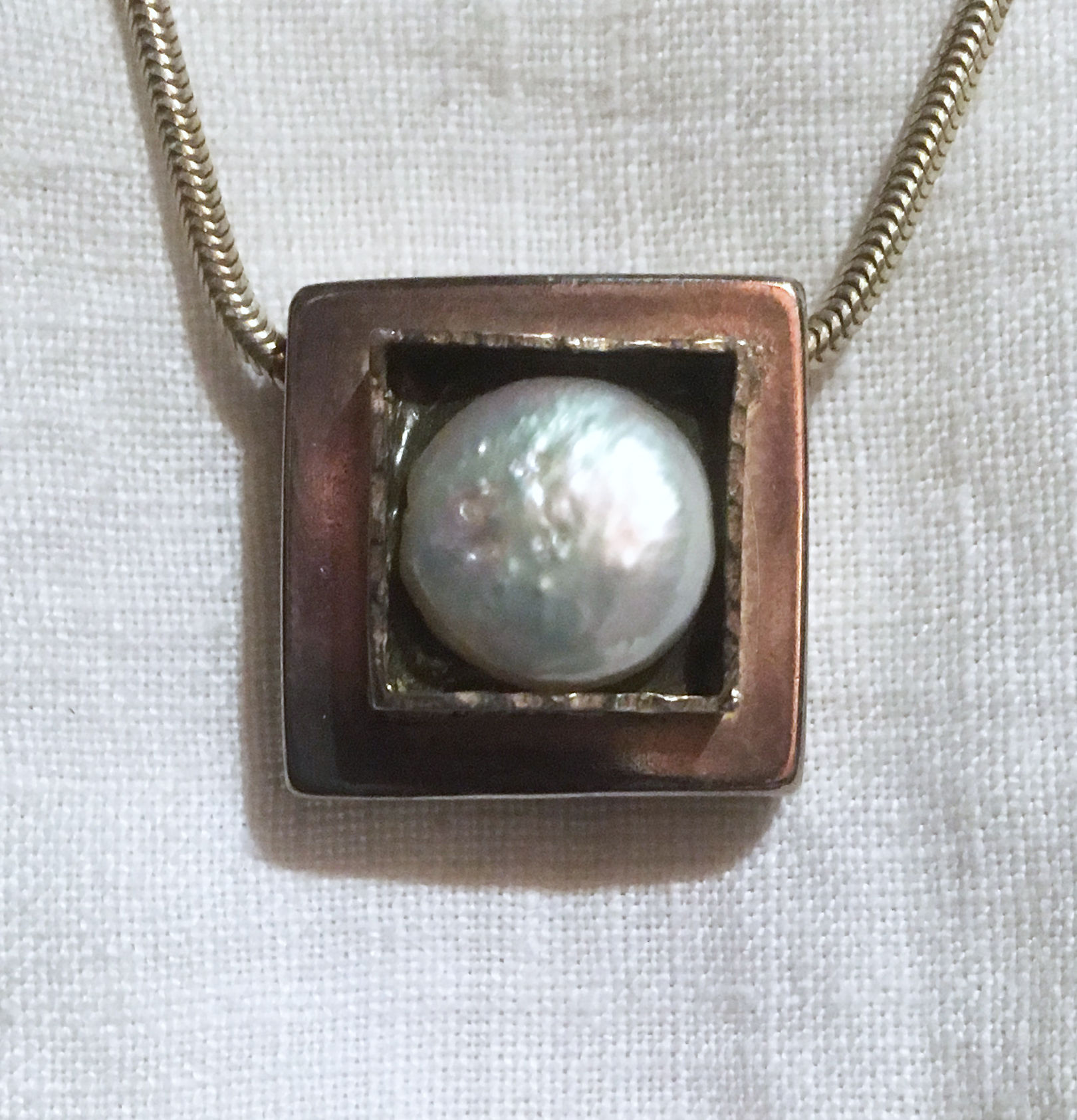 Navratil Metalsmith Sterling Silver Pendant