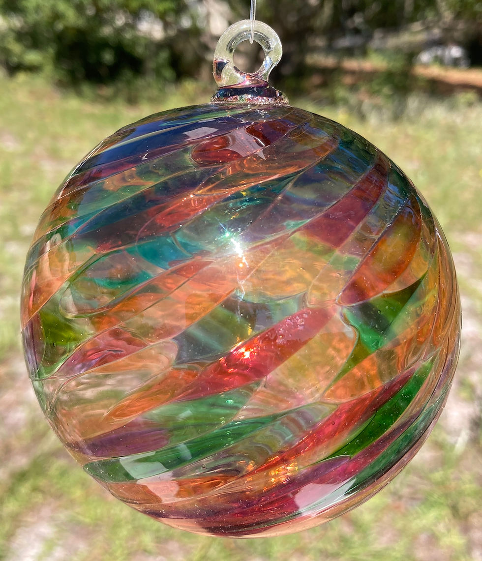 Thumbnail: Little River Hot Glass Ornament