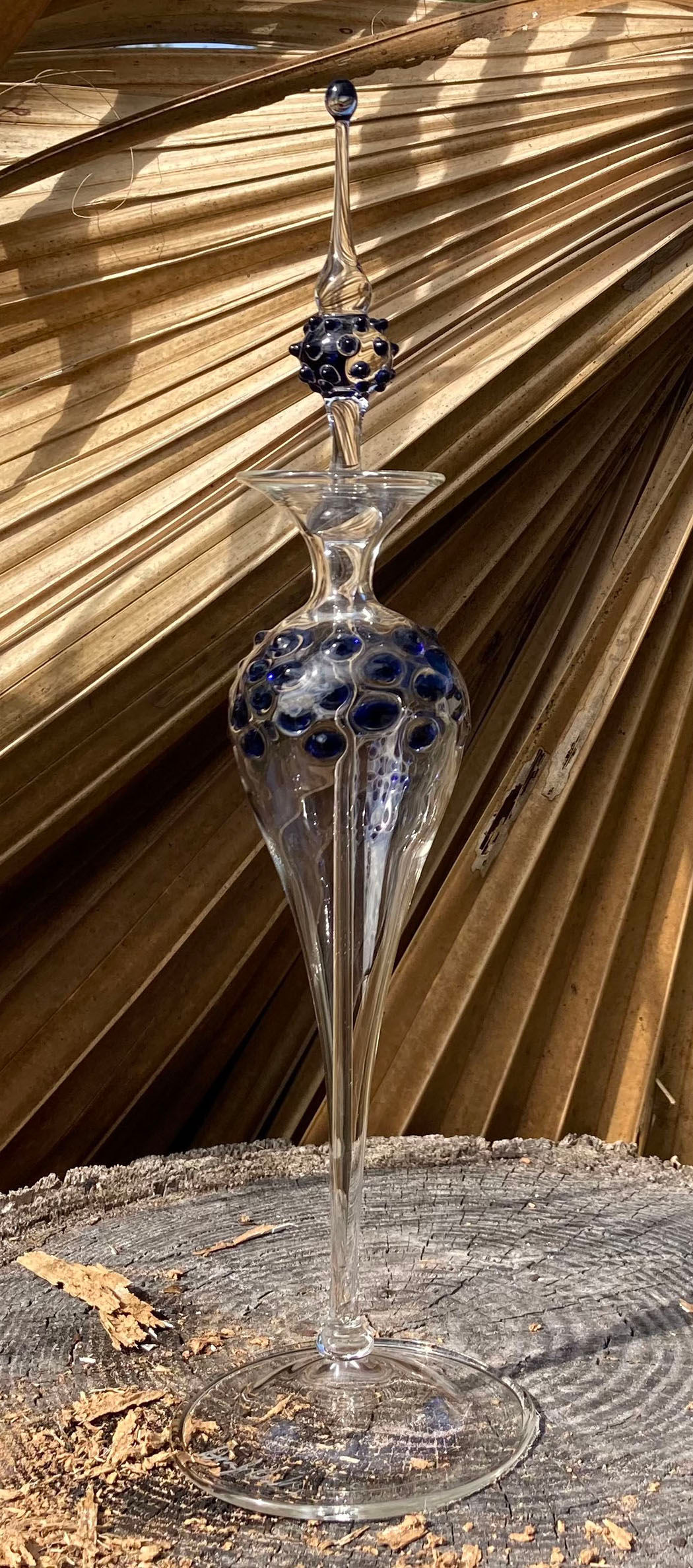 Benzle Perfume Bottle: Blue Dot