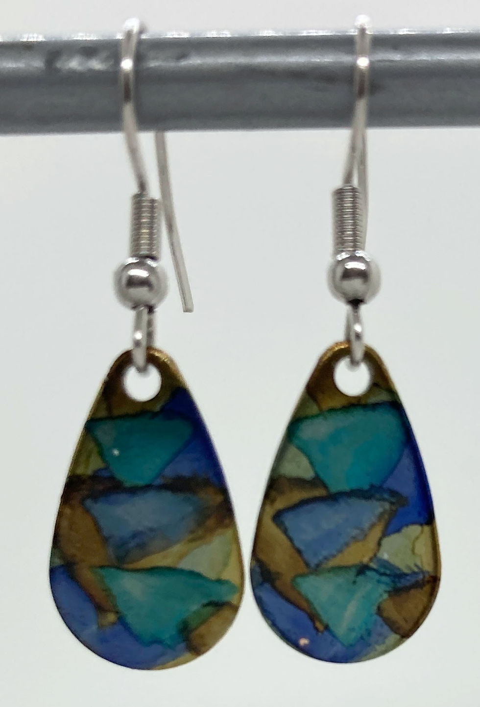 Thumbnail: Covaly Artisan Jewelry Stainless Steel Earrings