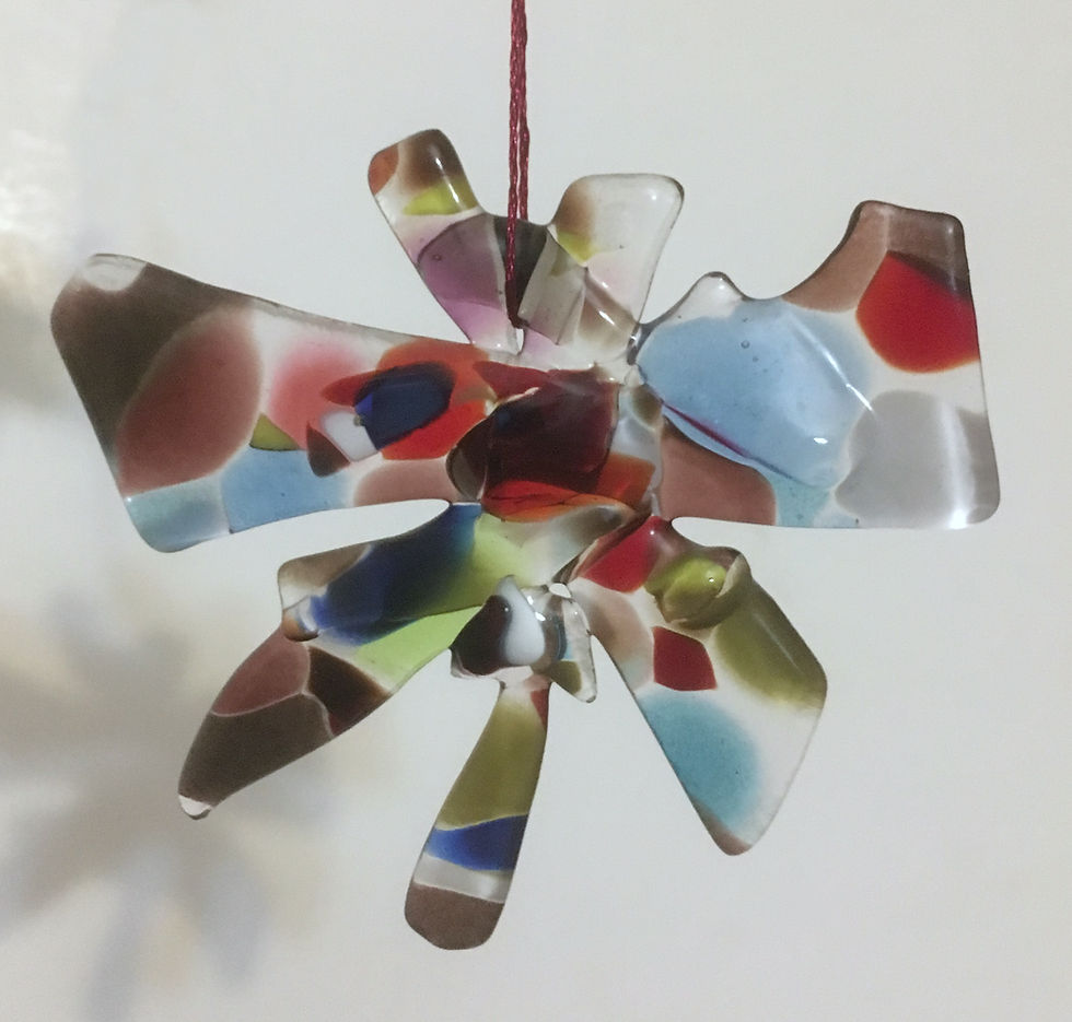 Thumbnail: Galloway Fused Glass Suncatchers