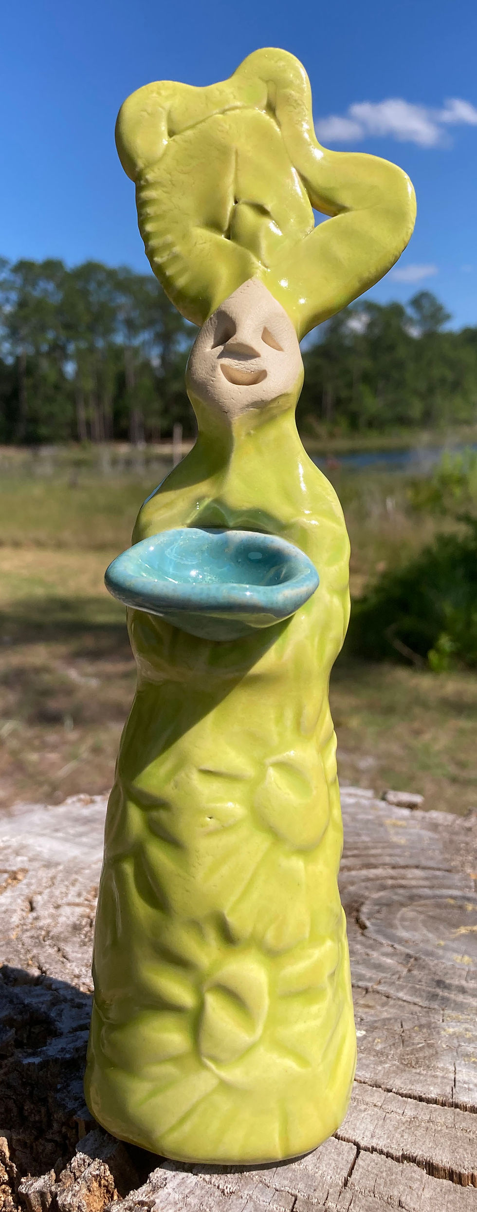 Thumbnail: Harry Leaf Large Goddesses with Bowls